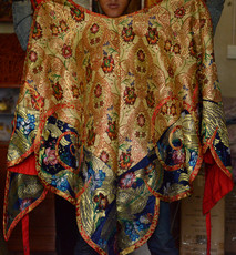 Китайский защитный мешочек от несчастий 哲蚌寺大威德金刚法衣（一小块）