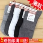 Vớ cotton mùa hè vớ cotton mỏng cotton lưới vớ nam vớ trong ống mùa xuân sợi tre cộng với vớ cotton vớ nike