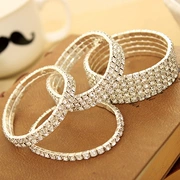 Nghĩa trang Nghĩa trang Vòng đeo tay pha lê rhinestone - Vòng đeo tay Cuff