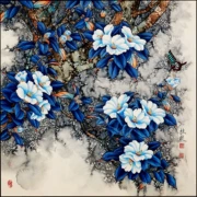 Tô Châu thêu DIY kit mới bắt đầu sương mù xóa hoa thơm và bướm lớn sơn tim 50 * 50 tay tranh thêu phòng khách - Bộ dụng cụ thêu