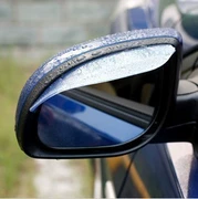 Xe gương chiếu hậu mưa lông mày visor xe mưa lông mày visor gương chiếu hậu nhấp nháy gương phản xạ visor phổ