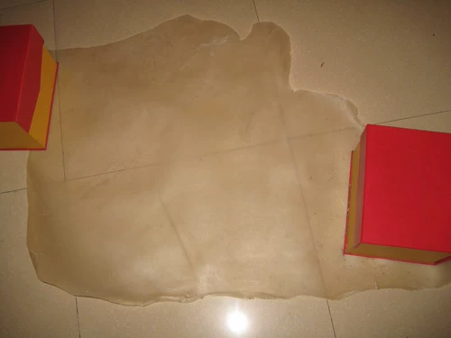 Шокирующие провинциальные продукты Shaanxi Народные материалы сырье тени кова кожа