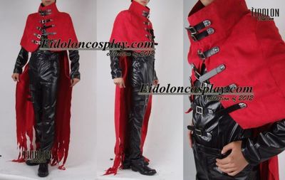 taobao agent Final Fantasy Vincent Valentine Cosplay Costume clothing