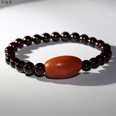 Украшения на руку 辽金时期 老南红玛瑙 石榴石