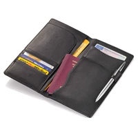 Универсальная сумка для паспорта для путешествий, система хранения, картхолдер, длинный бумажник, чехол для паспорта, Германия