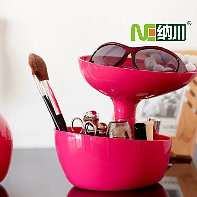Nagawa Fancy Office Desktop Box Box Корейские украшения косметика мусор, Разное хранилище