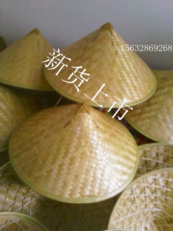 Оптовая бамбуковая шляпа Bodium hat Big Light Board/Chandelle Feartern Hood/Sunshine Rain Rishing Hat/Dance Prop Hate