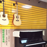 Quảng Châu khe đĩa pit tấm nhạc cụ guitar khe đĩa hiển thị tủ điện thoại di động phụ kiện treo tấm khe trang trí tủ gỗ trưng bày