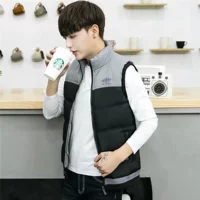 Mùa thu và mùa đông thể thao vest nam thanh niên thanh niên bánh mì dày vest vest bông coat MY03-P50 áo sơ mi nam đẹp