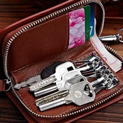 Đa chức năng chính túi người đàn ông da vụ nổ ví thẻ túi túi xách da chìa khóa túi với dây đeo cổ tay