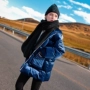 S phụ nữ ban đầu của mùa đông 2017 mới Châu Âu trạm ngắn bông ulzzang mùa đông dày chic áo khoác áo khoác phao nữ hàn quốc