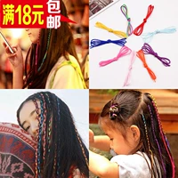 Корейская версия стрижки, галстук для волос, цветовая веревка для волос для волос для волос, волосы для волос веревочный цвет