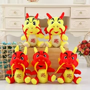 Đồ chơi sang trọng Búp bê Linh vật Lucky Dragon Baby Lovers Búp bê Zodiac Dragon Quà tặng sinh nhật tùy chỉnh - Đồ chơi mềm