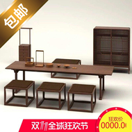 Mới của Trung Quốc rắn gỗ Zen bàn trà khác bảng bàn trà và ghế kết hợp bàn cà phê hộp trà trà nhà tùy chỉnh đồ nội thất Trung Quốc