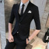 Mùa hè chú rể cưới quần áo phù hợp với phù hợp với nam thanh niên Hàn Quốc phiên bản của mùa hè phần mỏng chín quần phù hợp với một đẹp trai Suit phù hợp