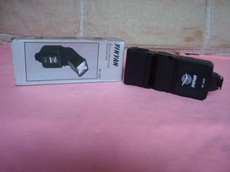 Камера 早期产 银燕by-24zp闪光灯老相机用机顶闪光器老物品照相器材
