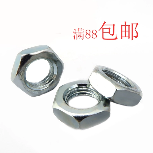 Класс 4.8 Гальванизированная шестиугольная гайка с гексагональной гайкой M2/2,5/3/4/5/6/8/10-24/27/30