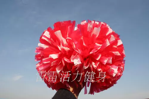 ВСЕ -звездный двойной цветок средняя ручка чирлидера цветочный цвет цвет цвет мяч Ball Ball La La La La La La La La La Laisada