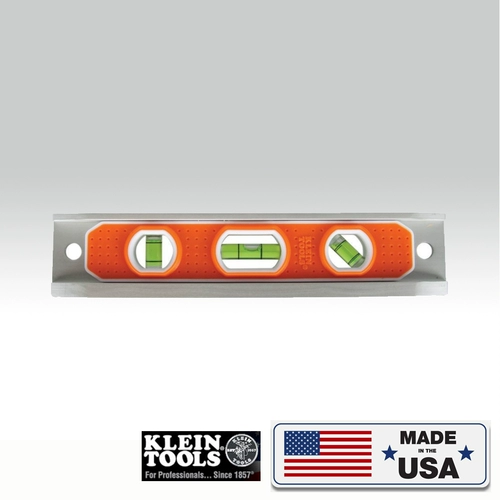 Импортный US Import Klein 935R Торпедо -тип алюминиевого сплава горизонтальный сплав Горизонтальный правитель Горизонтальный инструмент 25 см