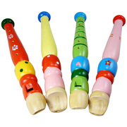Màu trumpet trẻ em chơi nhạc cụ âm nhạc sáo đồ chơi trẻ sơ sinh giáo dục mầm non sáu lỗ clarinet ngắn miệng sáo