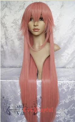 taobao agent Kobato Kobato Hanado ash pink long straight hair high temperature silk cos wig styling wig