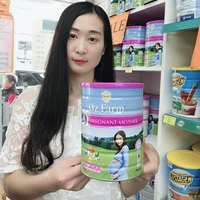 Úc Oz trang trại phụ nữ mang thai trong khi mang thai cho con bú sữa mẹ dinh dưỡng bột 900 gam axit folic DHA cao canxi cao sắt sữa bột chuẩn cho bà bầu