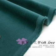 J360 mùa đông vải to sợi vải malachite xanh tốt bông vải to sợi vải căng bé vải nhung - Vải vải tự làm