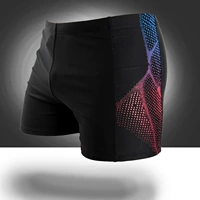 Quần bơi nam Qi Cai Bei Quần short nam giới Sexy Quần eo thấp Quần bơi mùa xuân nóng bỏng Boxer Áo tắm XL quần bơi lửng nam