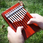 Thumb piano Kalimba 10 giai điệu 8 âm thanh ngón tay châu Phi piano kalimba ngón tay mẹ quay số nhạc cụ piano mới bắt đầu - Nhạc cụ phương Tây