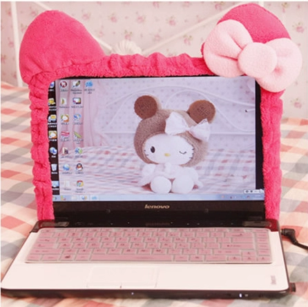 Мультяшный ноутбук, пылезащитная крышка, дисплей, в корейском стиле