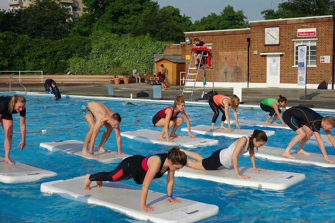 Купить Гимнастический коврик для йоги со шнуром, уличный спортивный ...