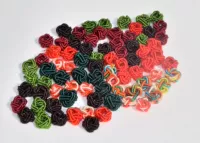 Аксессуар, аксессуары, браслет, красное ожерелье, DIY