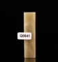 Q0841Ili đá 15 * 15 * 65 MÉT (正 章) vật liệu đá vật liệu đá vàng khắc mặt dây chuyền đá phong thủy