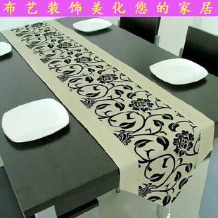 Fashion Fabric Table Flag Modern Dining Table Cloth EUROPEAN -STYLE LUBRY TABLE FLAG AMERICAN BED FLAG COFFEE TABLE TABLE CUSHION PASTON PAST