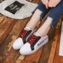 2018 mùa xuân mới Hàn Quốc phiên bản của hoang dã thấp để giúp phẳng giày vải phẳng nữ sinh viên Hàn Quốc giày thường giày giày dior giày