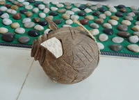Hainan Sanya National Specialty Coconut Shell Craft Кокосовая свинья/культурные традиционные украшения красивые