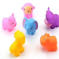 Bé véo nhúm vòng bể bơi đồ chơi trẻ em sẽ nói nhỏ món quà đồ chơi động vật 6 gói - Khác thế giới đồ chơi