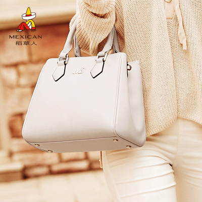 稻草人女包手提包单肩斜挎包斜跨手拎 商品反馈