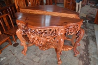Мебель из красного дерева манга розово -разовый чехол Кейс Кейс Махогана Кофейный столик