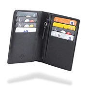 Úc nhập khẩu Carbon thương hiệu tinh tế Mang Tính Biểu Tượng flagship da đa chức năng ví thẻ set coin purse