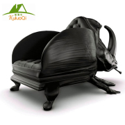 Bọ cánh cứng ghế FRP đồ nội thất nhà thiết kế ghế khách sạn chiếc ghế chủ tịch điêu khắc động vật điêu khắc hình ghế sofa