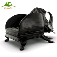 Bọ cánh cứng ghế FRP đồ nội thất nhà thiết kế ghế khách sạn chiếc ghế chủ tịch điêu khắc động vật điêu khắc hình ghế sofa ghế sopha