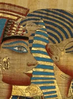 БЕСПЛАТНАЯ СОЕДИНЕННАЯ ДОСТАВКА Уровень импортированная египетская бумага живопись знаменитая работа 4060 Санджи египетская королева Тутанка