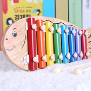 Trẻ em tay gõ tám tông màu đàn piano 1-3 tuổi bé đồ chơi âm nhạc nhỏ xylophone trẻ sơ sinh bộ gõ chuyên nghiệp