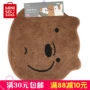 Nhật bản nổi tiếng sản phẩm tuyệt vời MINISO 裸 naked gấu vui vẻ phim hoạt hình mô hình mat phòng ngủ nhà thảm dễ thương nâu xốp ghép nền nhà