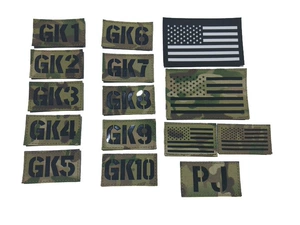 TCmaoyi TC0032 cờ Mỹ chương ngụy trang dán vải dán vải Velcro loạt các