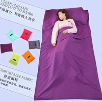 Du lịch túi ngủ người lớn đôi siêu mỏng xách tay khách sạn khách sạn cung cấp bẩn sheets quilt cover pillowcase cotton tui ngu cho be