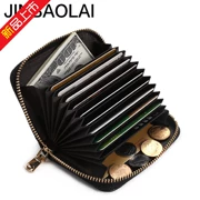 JINBAOLAI bán hot Hàn Quốc phiên bản của đa thẻ nam giới và phụ nữ bộ thẻ ladies hand túi thẻ purse accordion gói thẻ