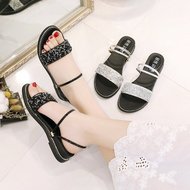 Một đôi giày của phụ nữ dép dày với 2018 mùa hè mới hoang dã dual-sử dụng dép thời trang mặc mùa hè giày của phụ nữ dép nữ bitis