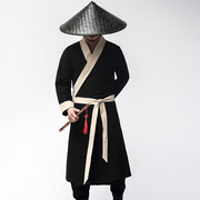 Mùa xuân và Mùa Thu Trung Quốc phong cách trang phục cổ Hanfu của nam giới hiệp sĩ học giả hải quan quốc gia trang phục truyền thống võ thuật hiệu suất trang phục người đàn ông